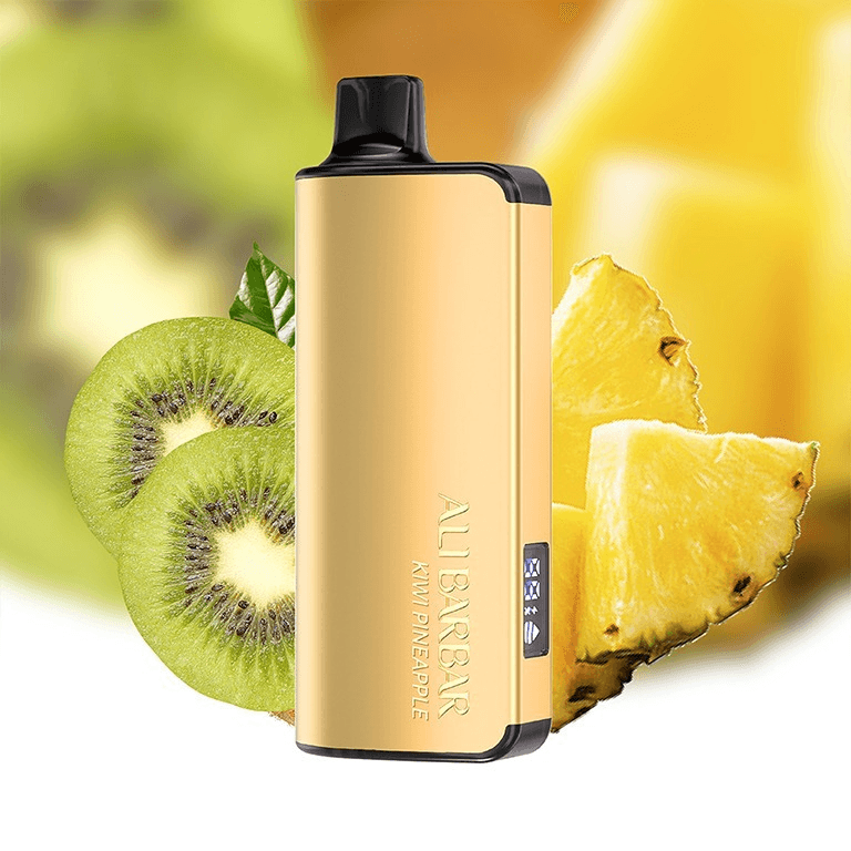 Kiwi-Pineapple.png ALIBARBAR INGOT Kiwi pineapple 9000 Puffs 3 pack on sale - Image 1