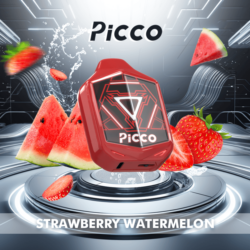 Strawberry-Watermelon.png Picco Voom 7000 Puffs – Strawberry Watermelon - Image 1
