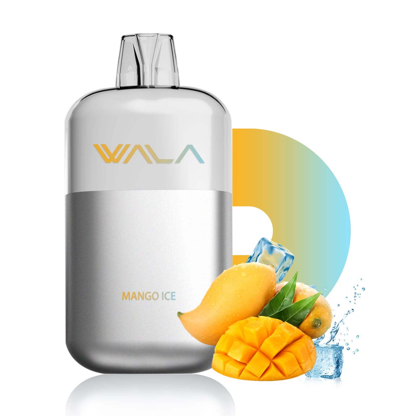 mango-ice-1.jpg Wala POP 10000 Puffs – Mango Ice - Image 1
